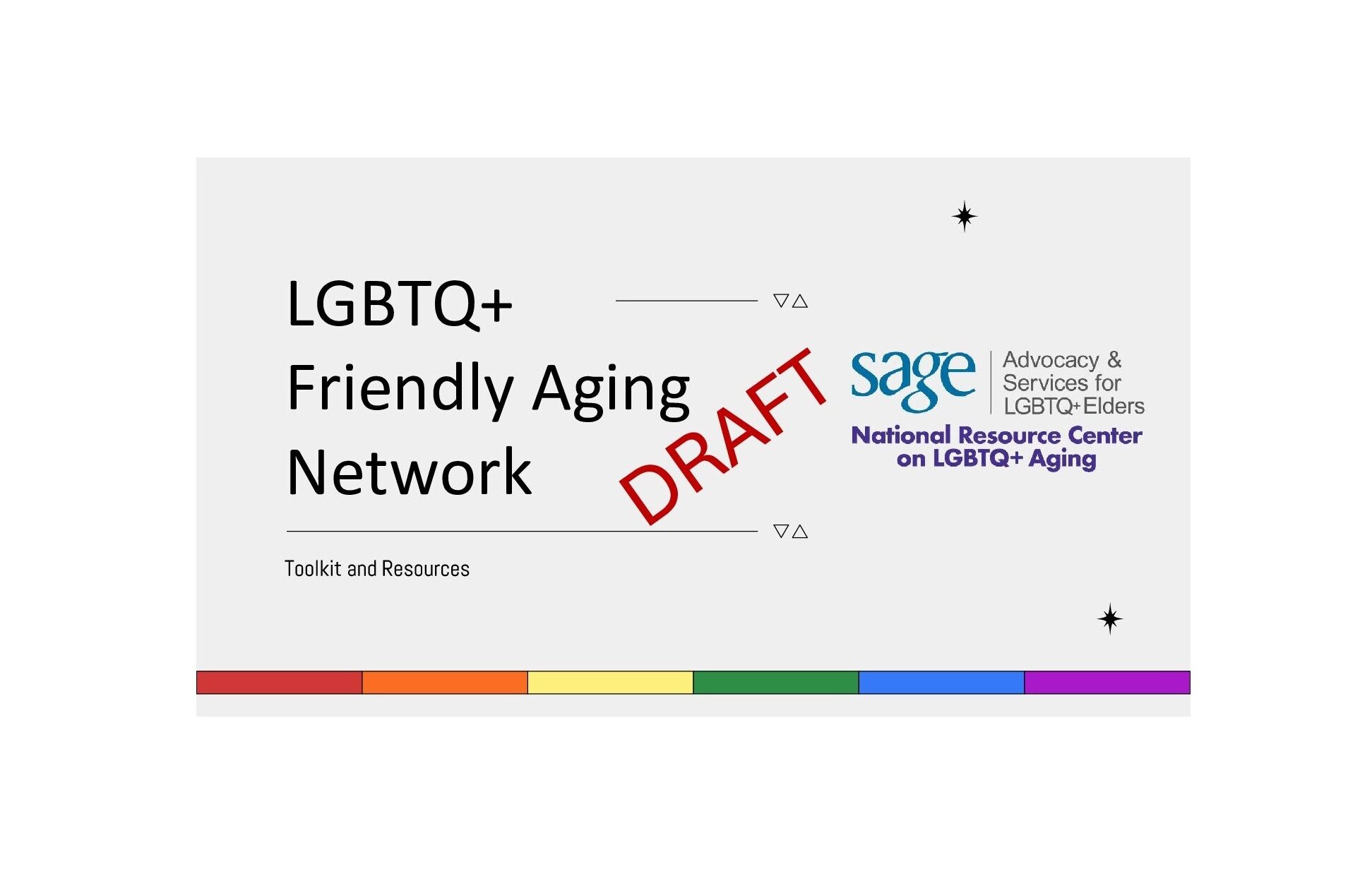 LGBTQ+ Friendlg Aging Network Guide Draft